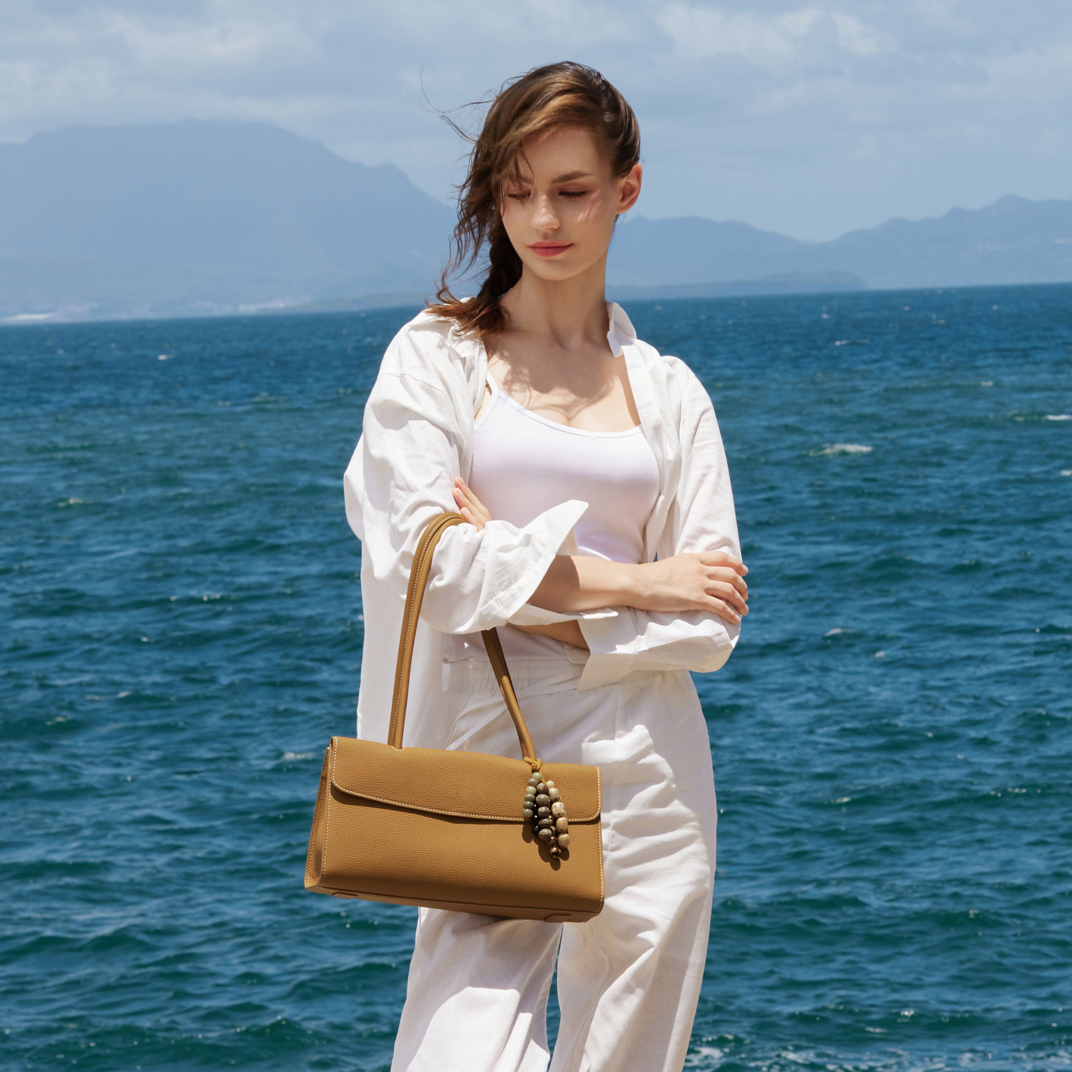 Caelum Baguette Bag Cocoa