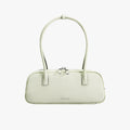 Suede Cut-Out Handle Tote Bag 4