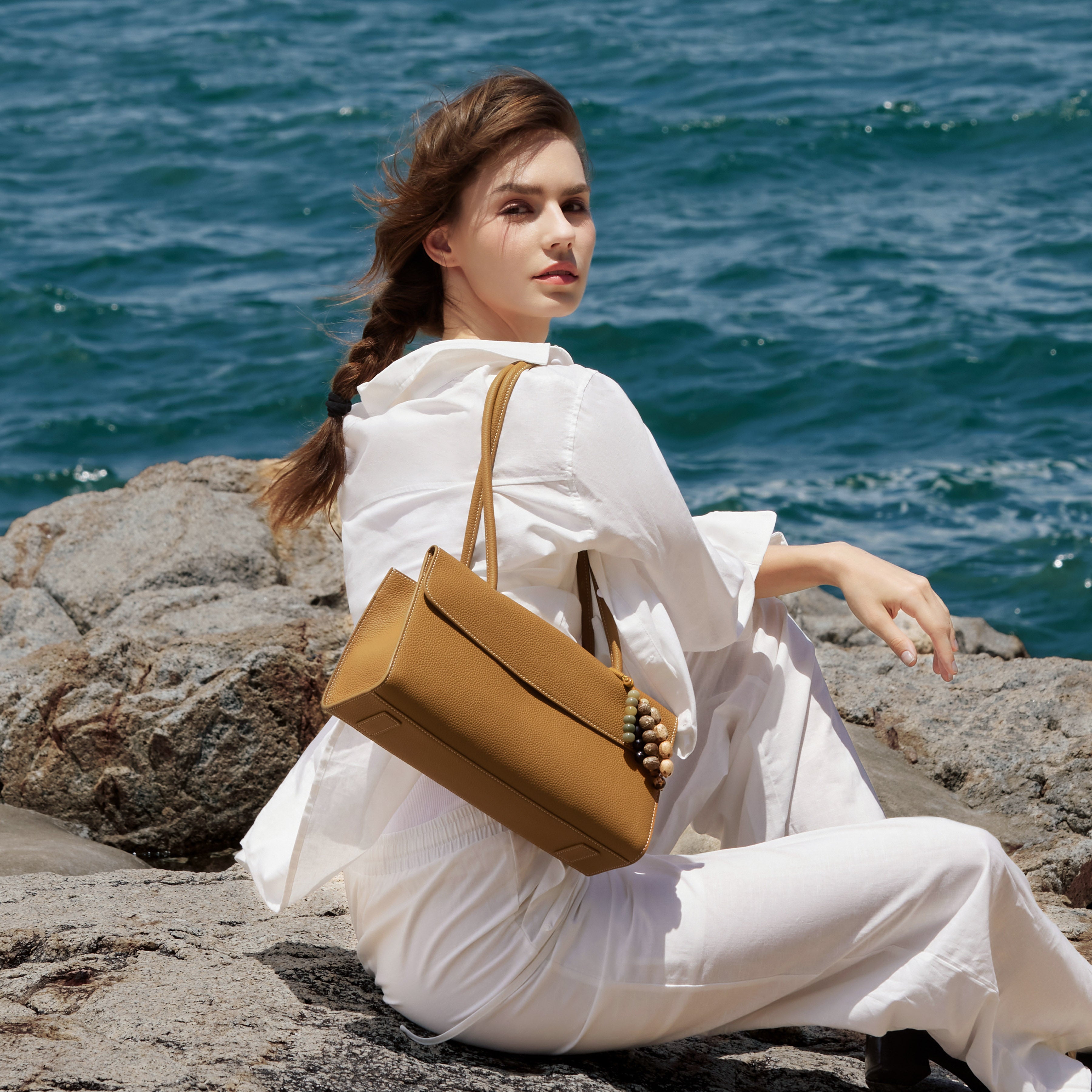 Caelum Baguette Bag Cocoa