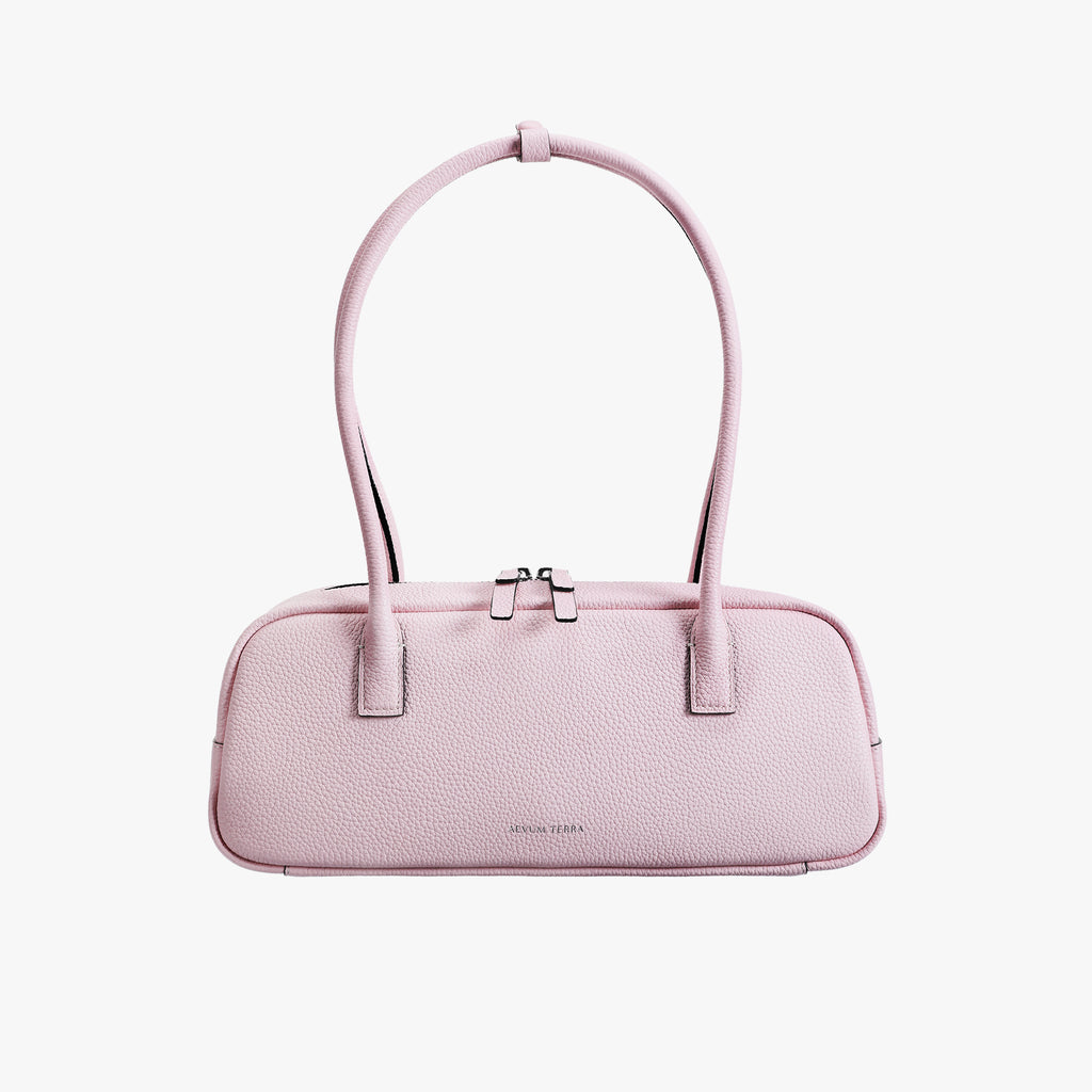 Suede Cut-Out Handle Tote Bag 2-2