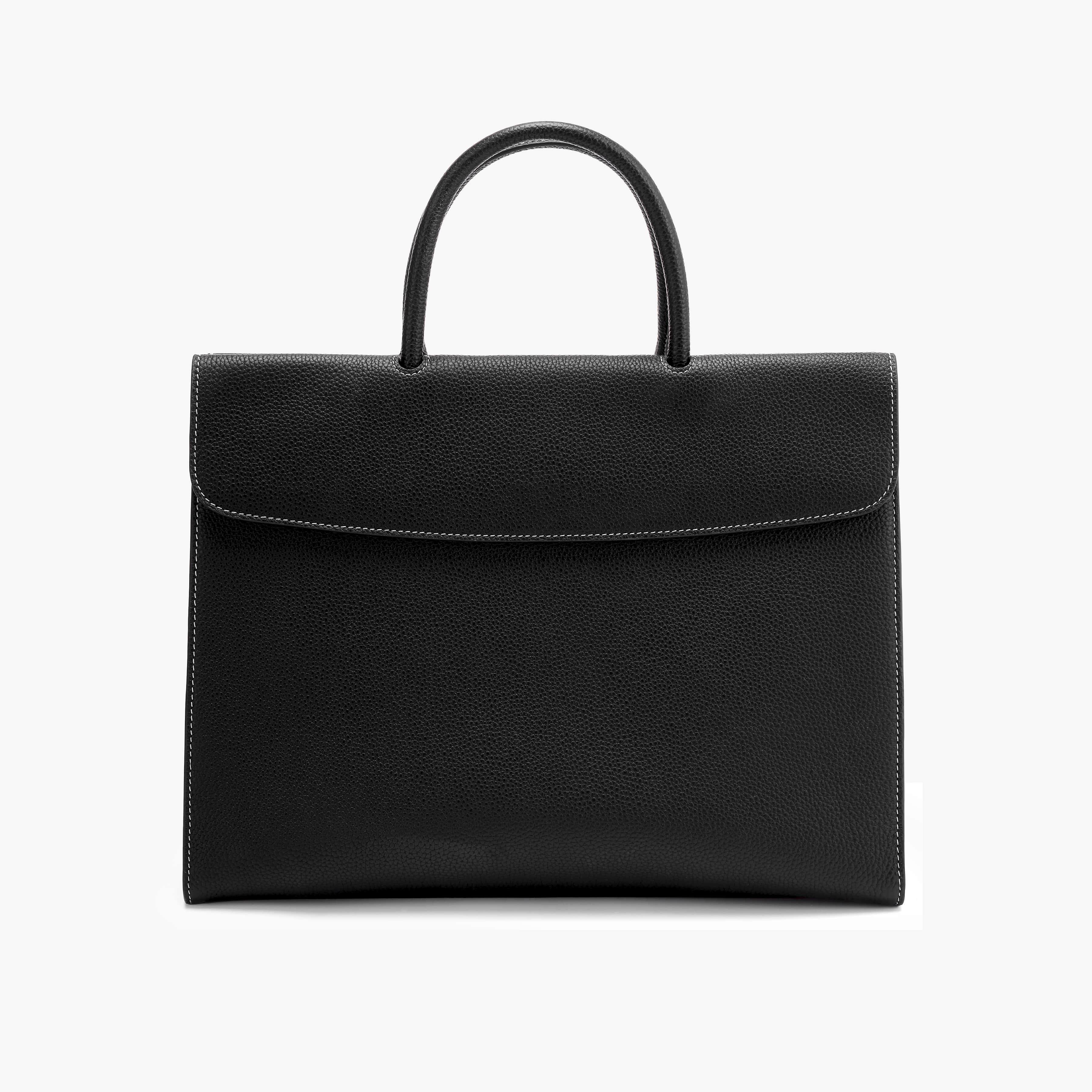 Civis Structured Briefcase Black