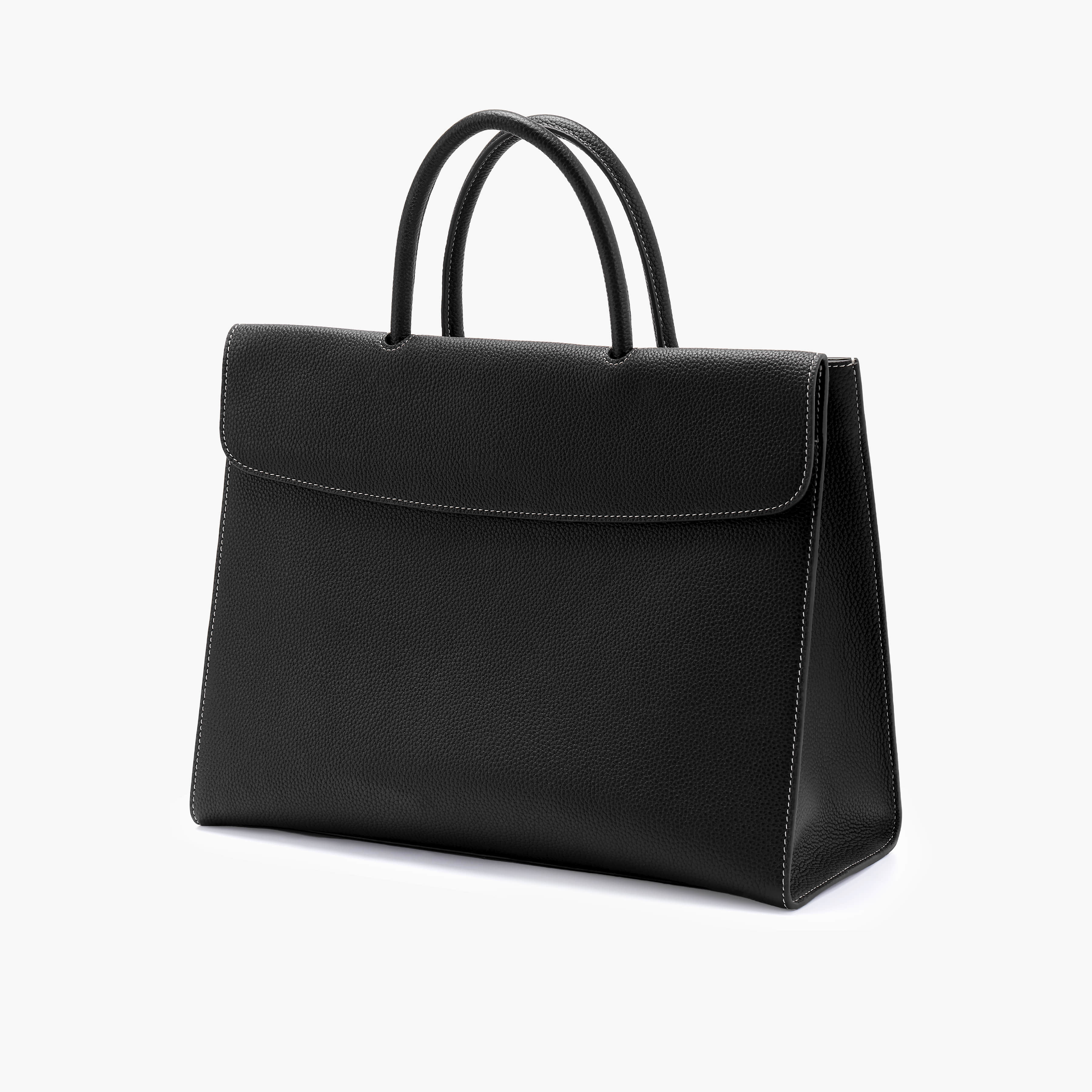 Civis Structured Briefcase Black
