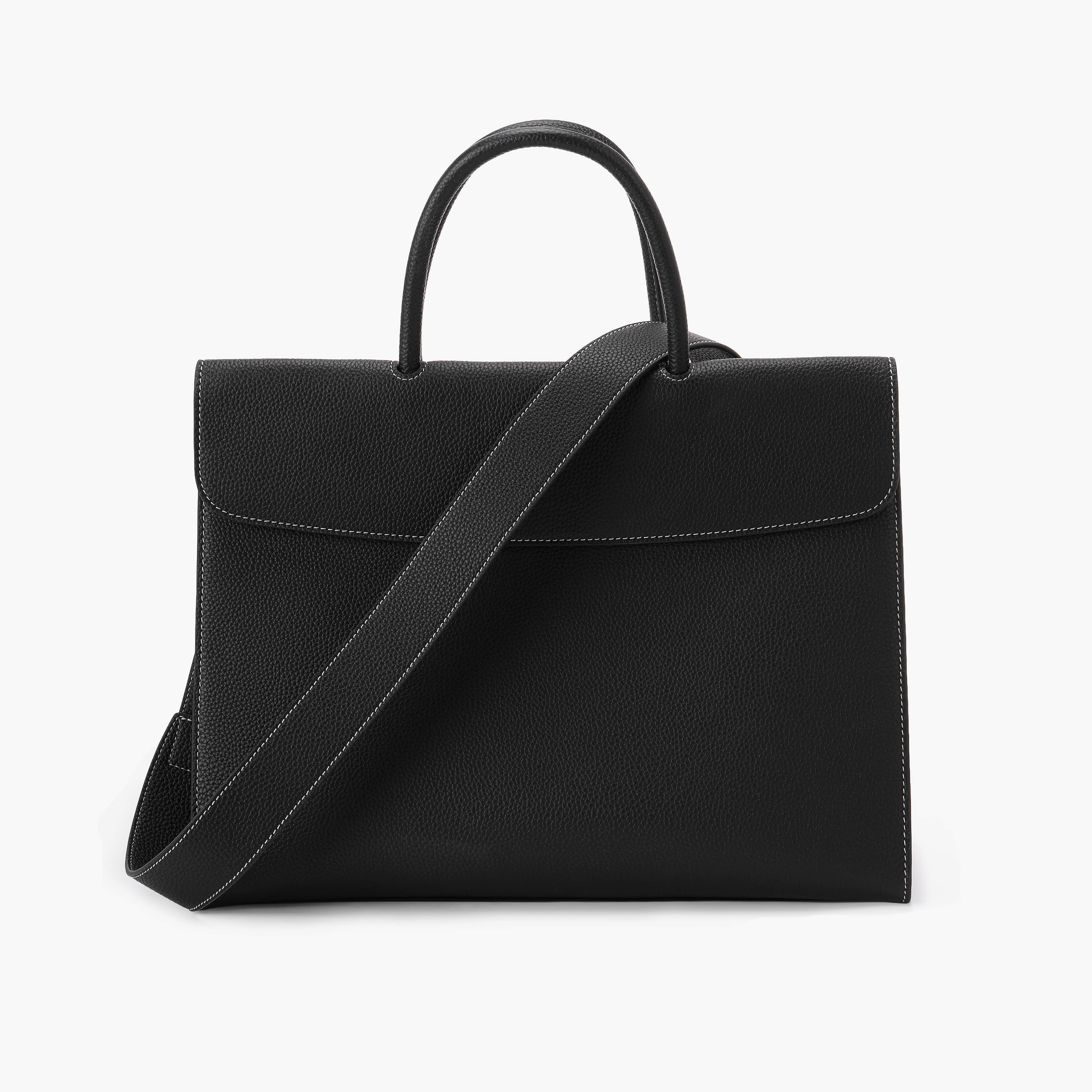 Civis Structured Briefcase Black