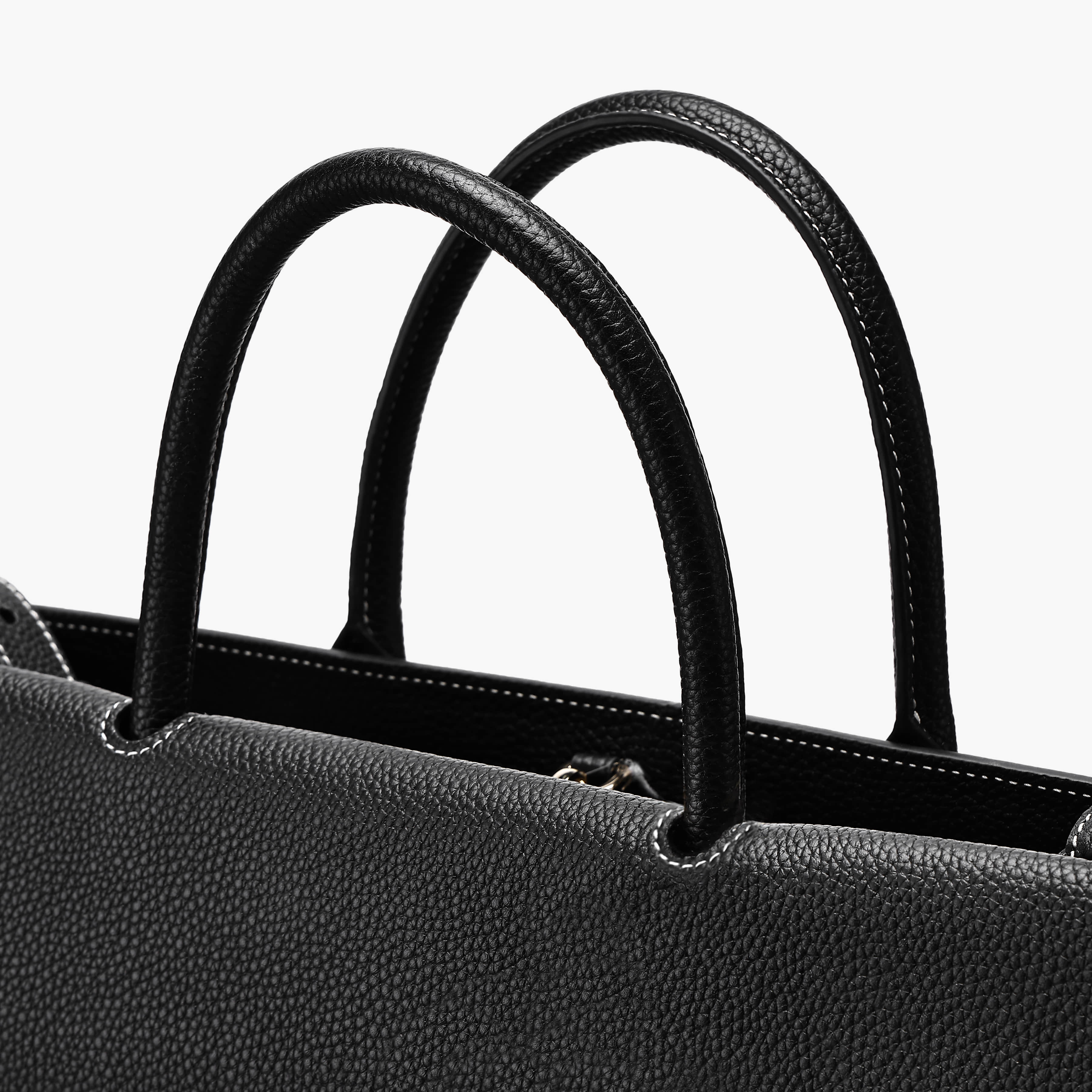 Civis Structured Briefcase Black